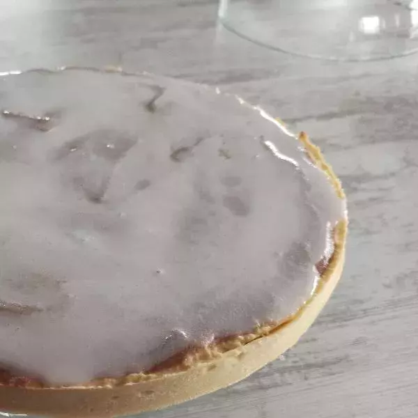 Tarte façon barquette aux marrons