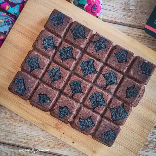 Brownie aux oréos