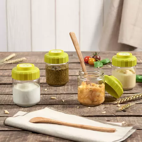 Lot de 4 Petits Pots 228ML Be Save®