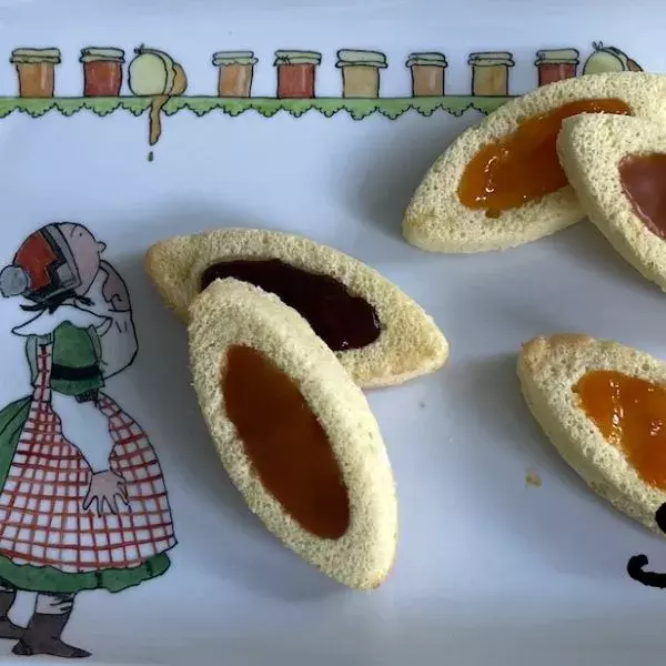 Barquette à la confiture