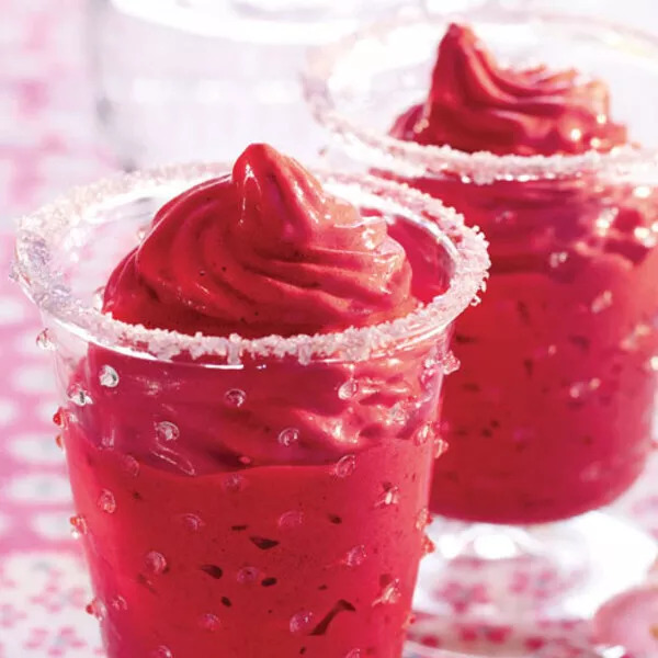 Sorbet express aux framboises