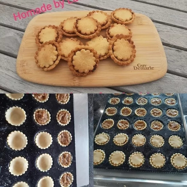 Mini tartelettes fourrées à la figue