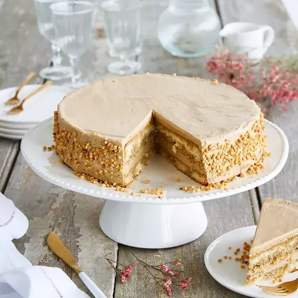 Layer cake au café