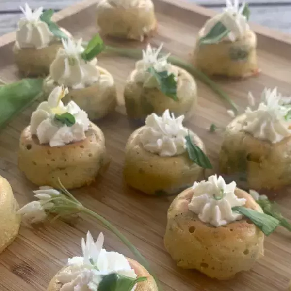 Bouchées apéro à l’ail des ours