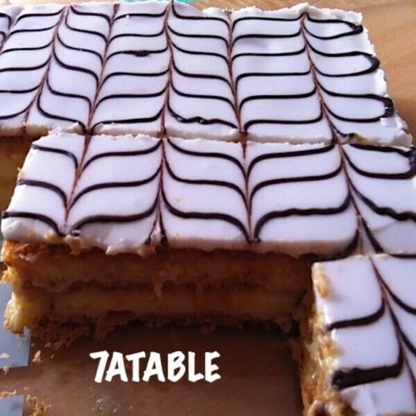 Crème pâtissière extra (pour millefeuille)