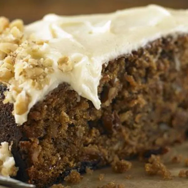 Gâteau aux carottes et noisettes