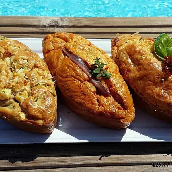 Trio de cakes aux saveurs du Sud