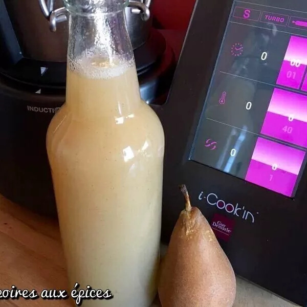 Jus de poires aux épices 