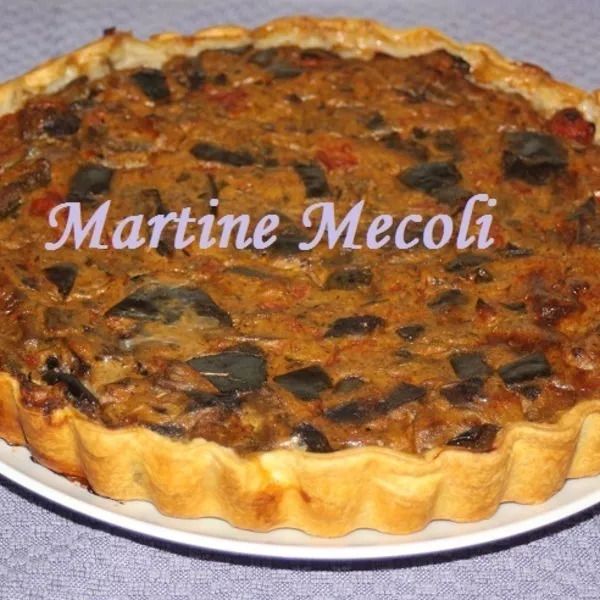 Tarte d'aubergine au thon