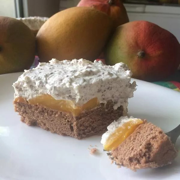 Entremet à la mangue