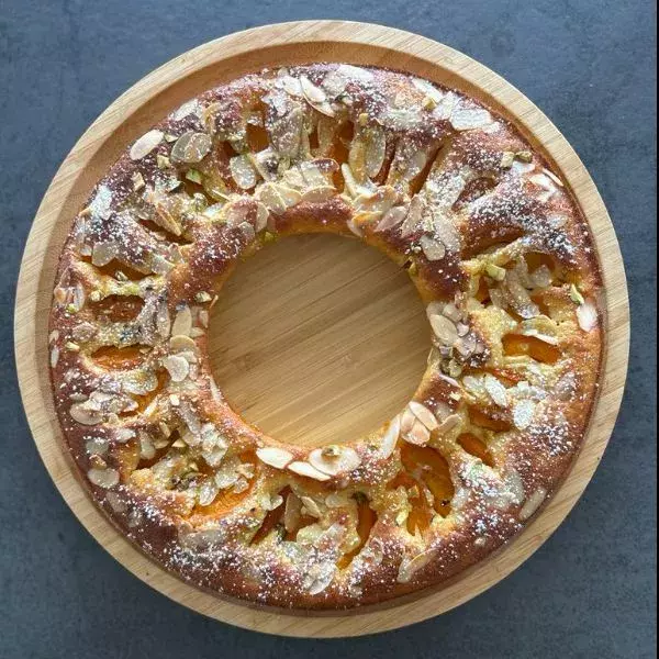 Couronne à l'abricot