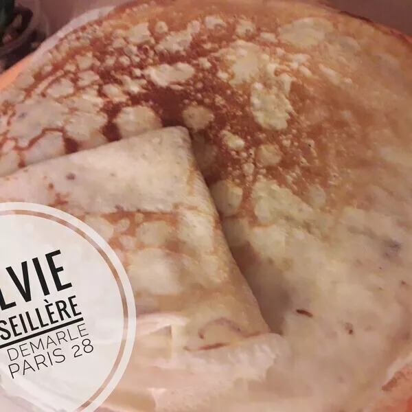 Pâte à crêpes légère