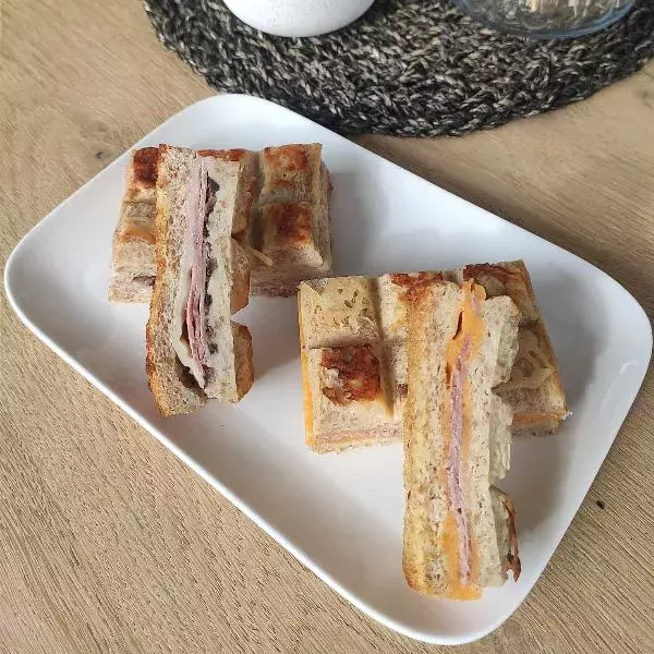 Croques tablette au jambon