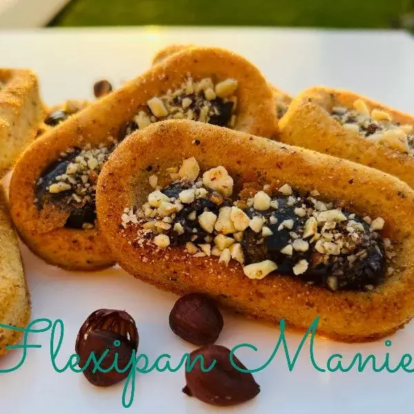 Financiers amandes, noisettes et chocolat