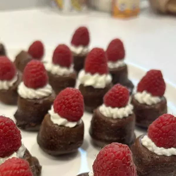 Petites bouchées au chocolat