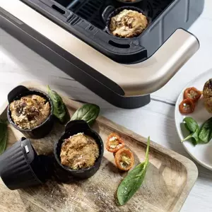 Muffins salés feta épinards et tomates confites 