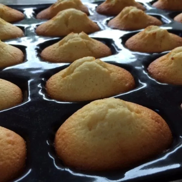 Madeleines au citron