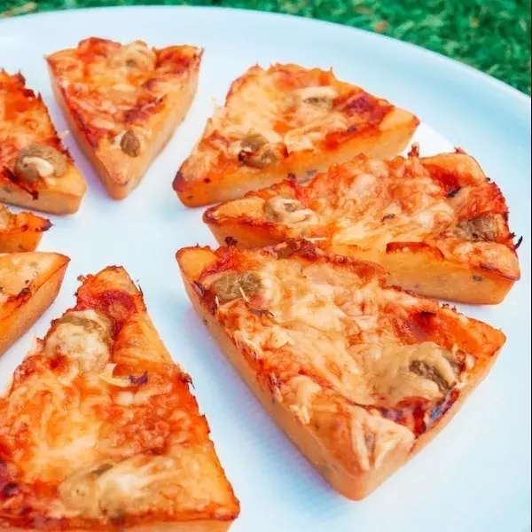 Pizza pâte liquide