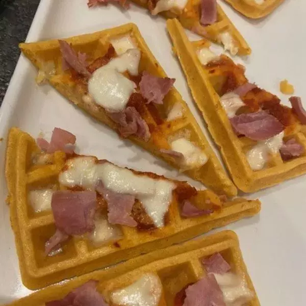 Gaufre Pizza