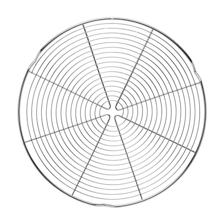 Grille ronde à pieds