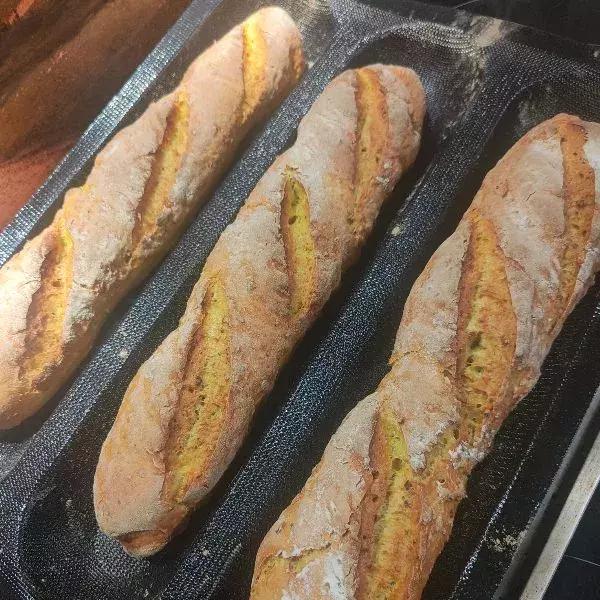 Baguettes curry et céréales 