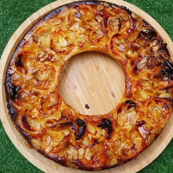 Tarte amandines aux abricots