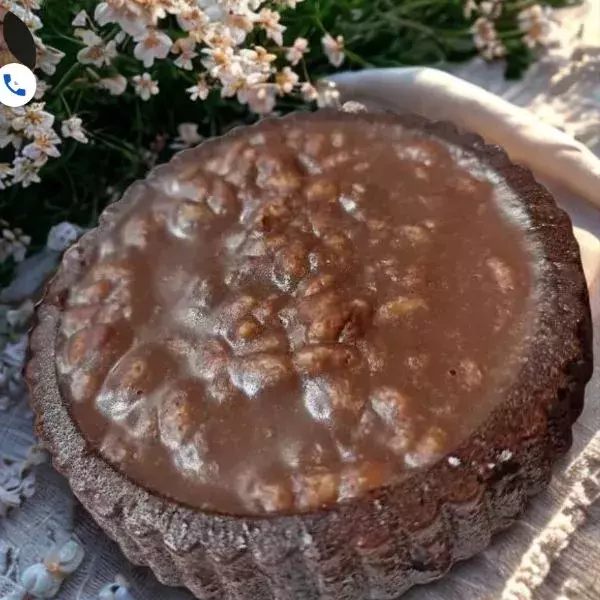 Tartelettes renversées cacao/chocolat crispy