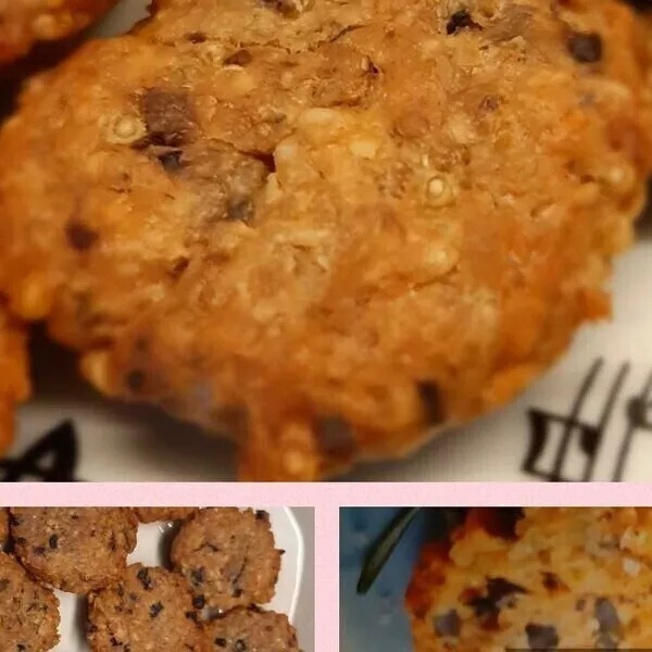 cookies au quinoa /olives ou tomates séches