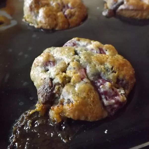 Paniers de Framboises au chocolat