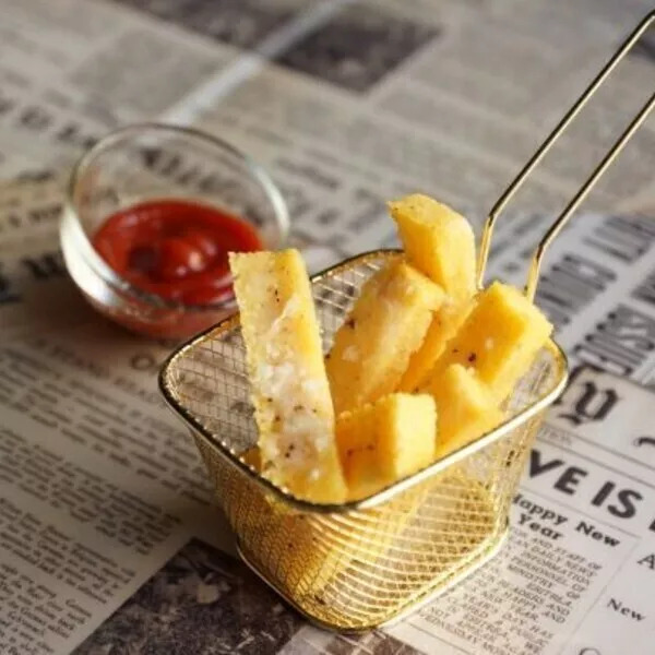 Allumettes de polenta au parmesan