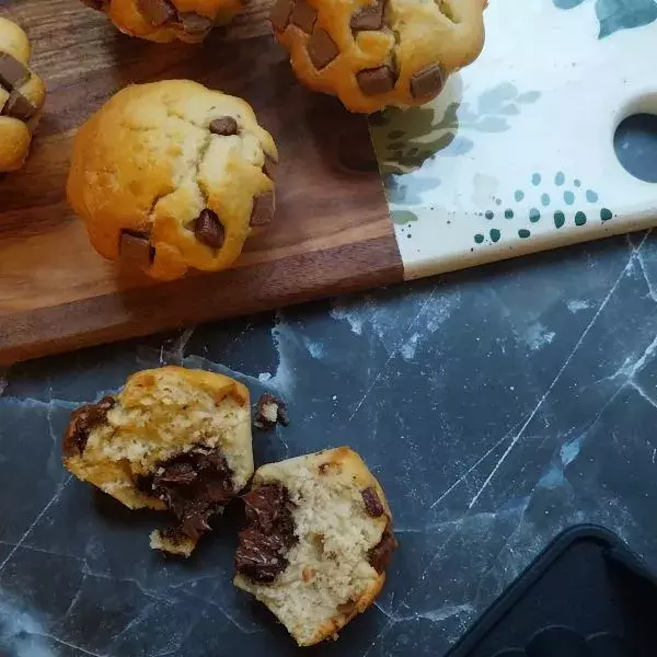 Mandises coeur nutella