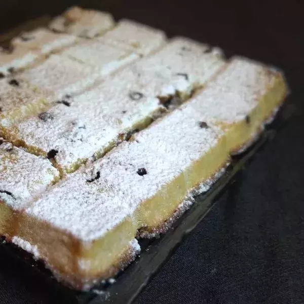 Gâteau gaufre géante aux pépites de chocolat 