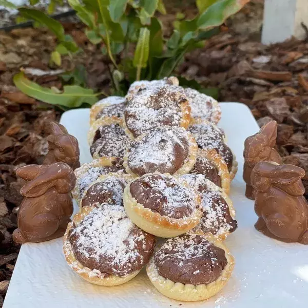 Tartelettes au chocolat et à la mascarpone