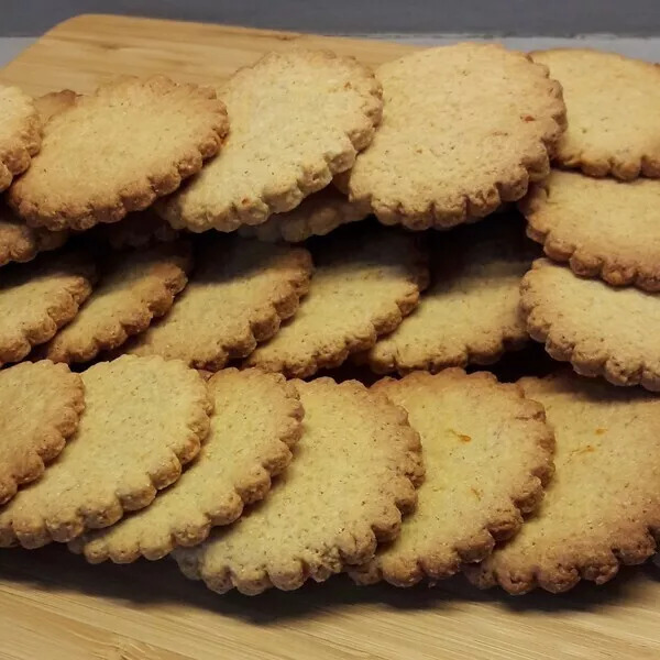 biscuits au zeste d'agrumes