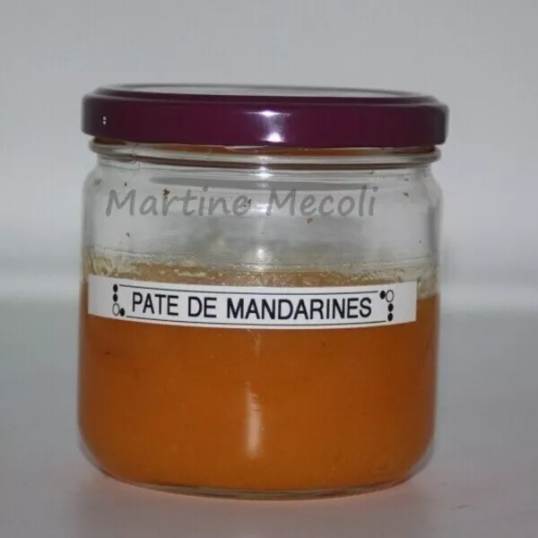 Pâte de mandarines