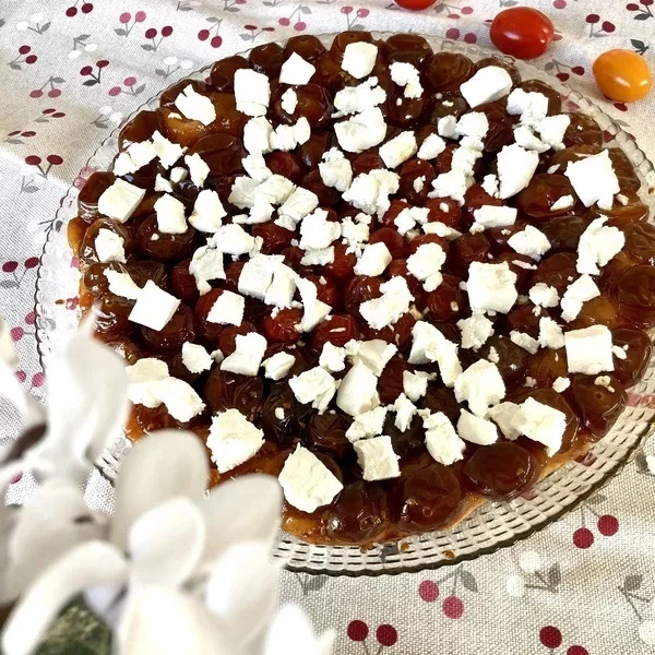 Tatin de tomates cerises 