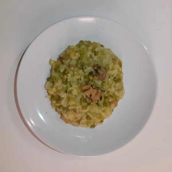 Risotto Champignon Petits Pois