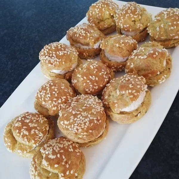 Minis Choux Curry Poulet Coco