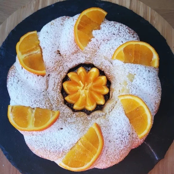 Fondant à l'orange 