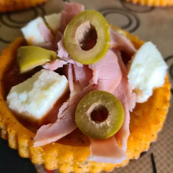 Tartes renversées façon pizza