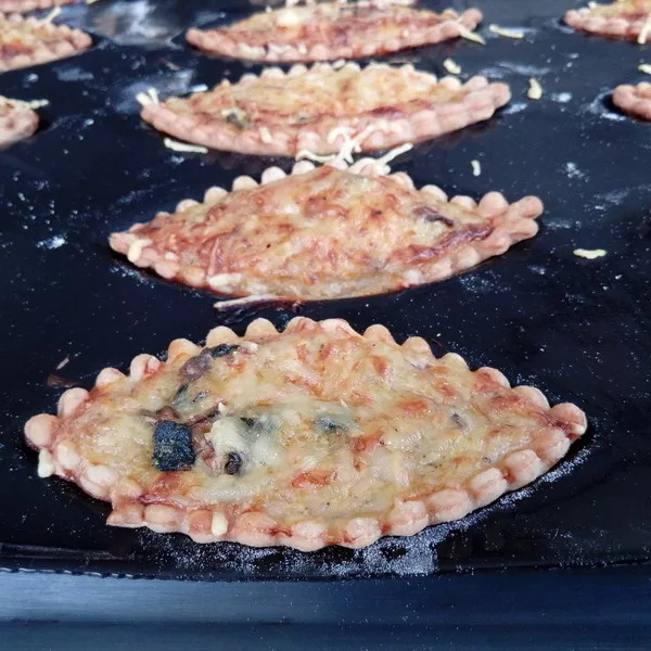 Barquettes aux fruits de mer