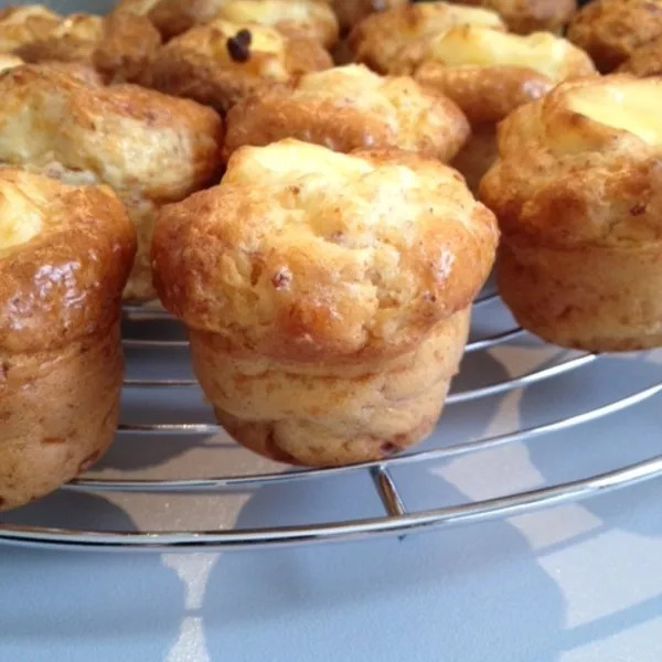 Muffins jambon, vache qui rit