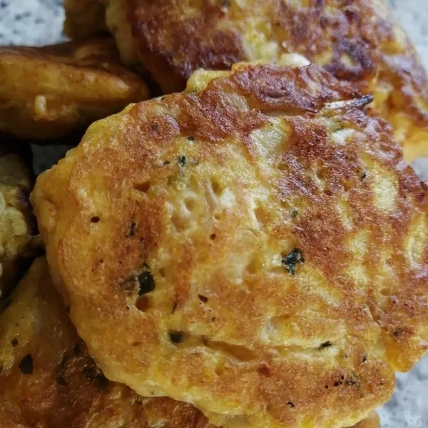 Accras patate douce et pommes de terre 