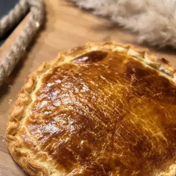 Galette gourmande à la crème d'amandes