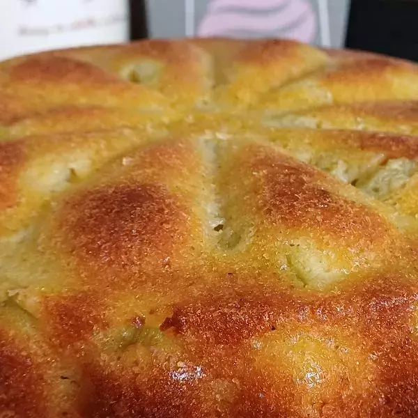 Moelleux à la rhubarbe ( merci à Nina Métayer )