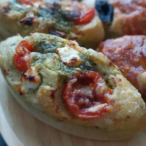 Mes barquettes pesto tomates