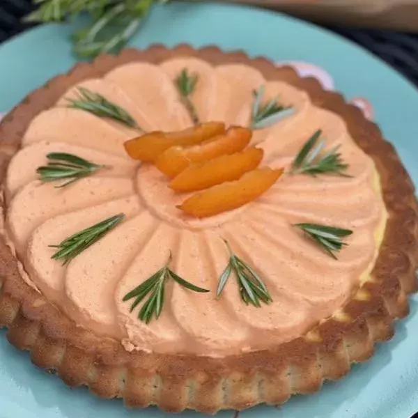 Tarte Fraicheur Romarin/Abricot