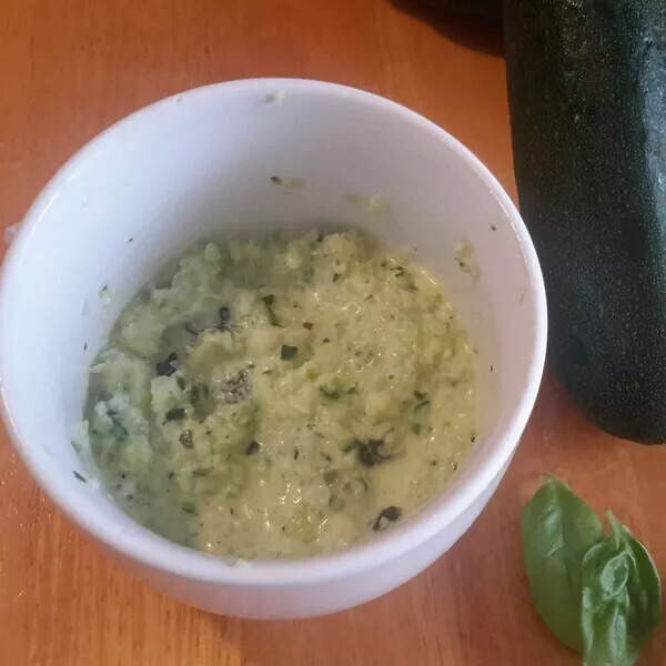 Pesto de courgettes