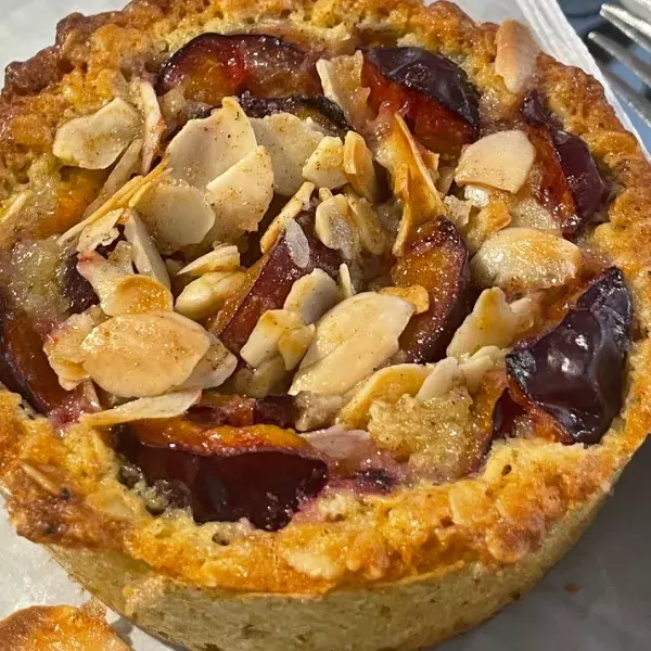 Tarte rustique aux quetsches