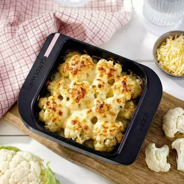 Gratin de chou-fleur et jambon